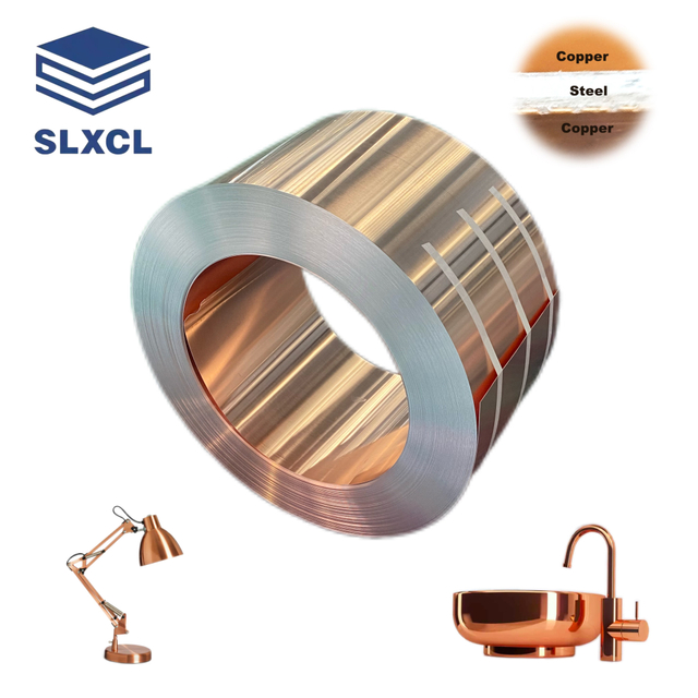 Chinese Manufacturer Copper Clad Steel Metal Strip for The Production of Hardware Products